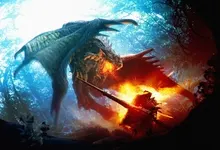dragons monster hunter rathalos 1358x960 wallpaper Art HD Wallpaper